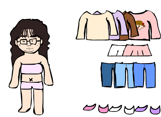 진향아보라고 옷입히기