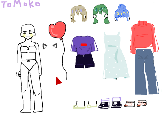 첫작 소녀옷입히기