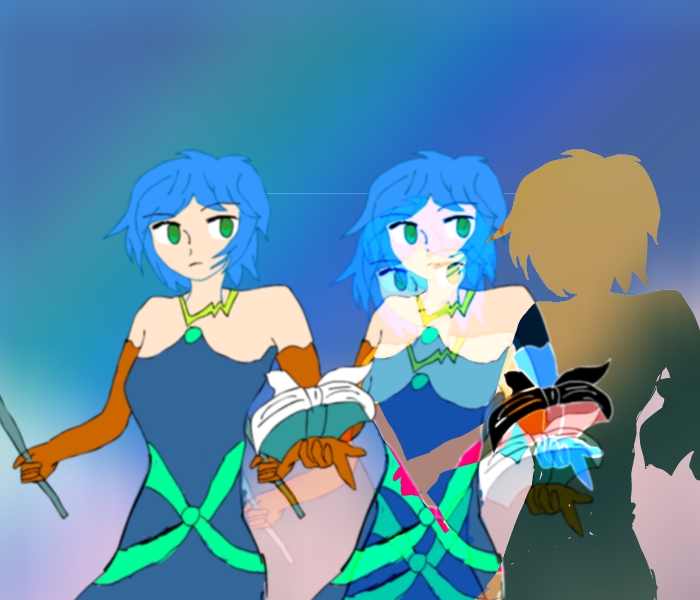 환영의 분신술을 쓰는 마녀