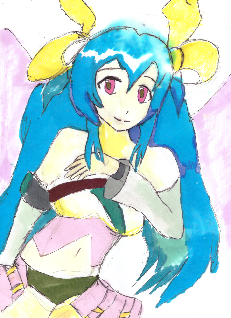 수채화풍 길티기어 디지